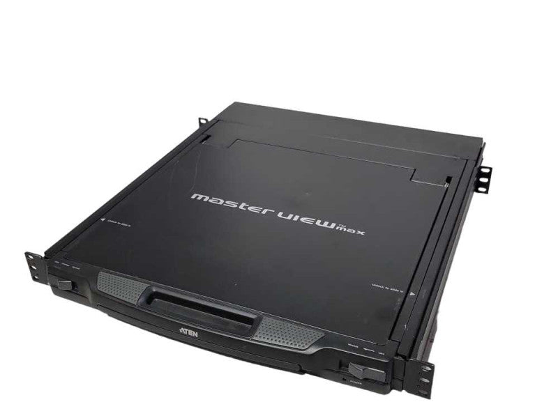 ATEN LCD Console 1U Rackmount Slide away CL1000, READ _