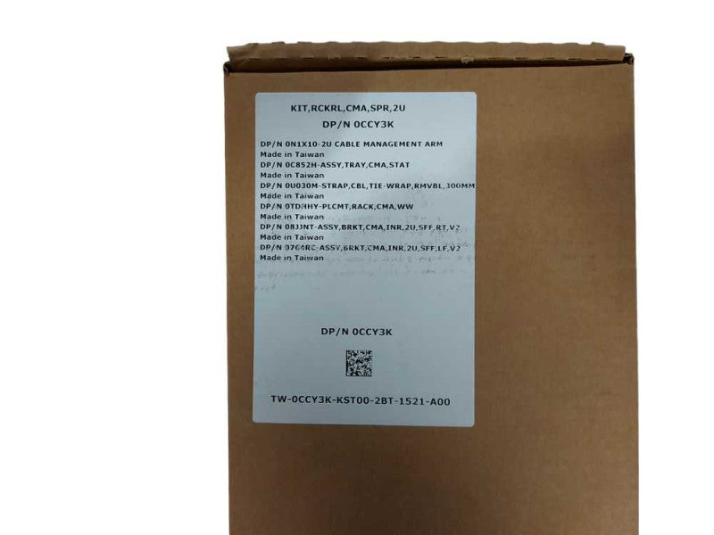 Dell CCY3K 2U Cable Management Arm Kit for PowerEdge R720,R730,R740
