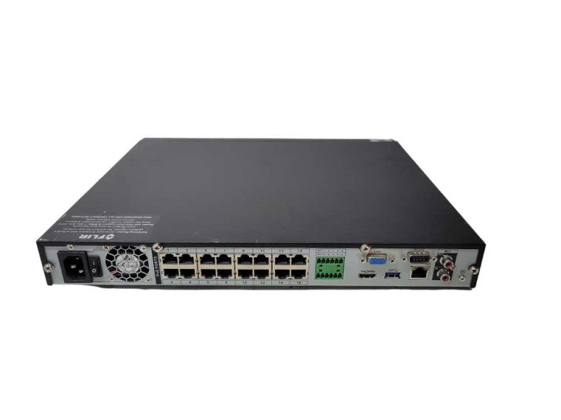 FLIR 16ch 4K NVR / 16PoE %