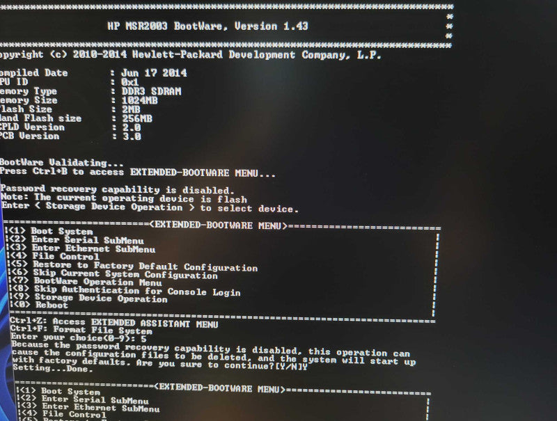 HP FlexNetwork MSR2003 AC Router - JG411A _