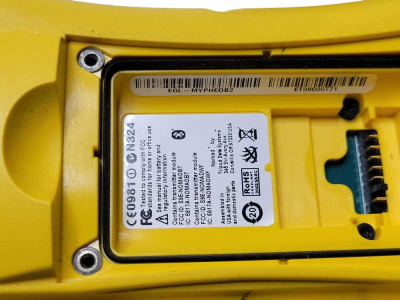 NOMAD TDS DATA COLECTOR EGL-MYPHEDB2, READ _