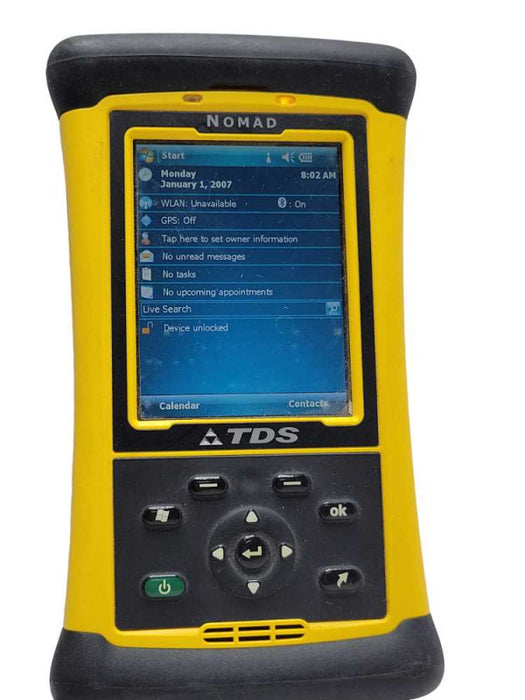 NOMAD TDS DATA COLECTOR EGL-MYPHEDB2, READ _