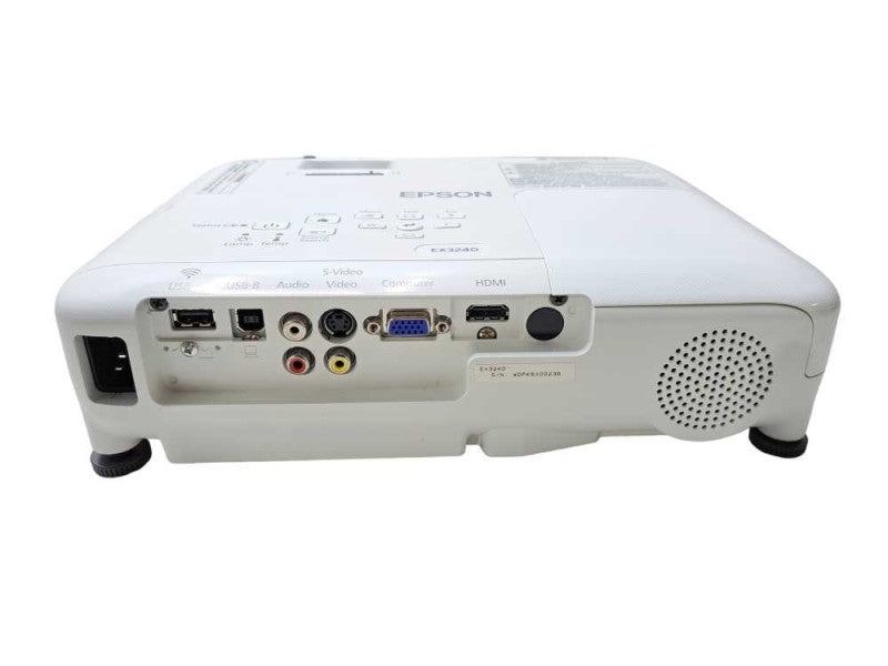 Epson EX3240 H719A | 3LCD 3000 Lumens Projector | 119 Lamp Hours + Bag )