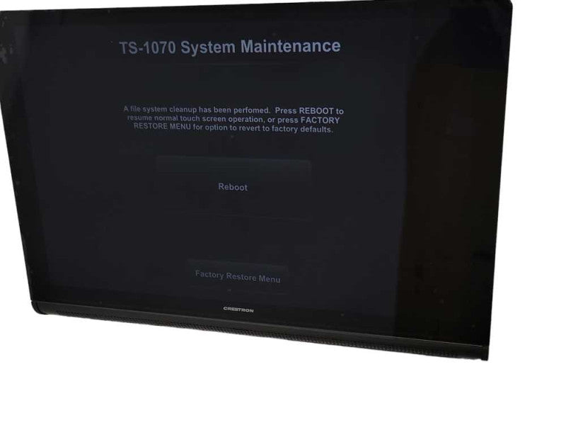 Crestron TS-1070-B-S-T-V 10 in Touch Screen Tabletop  _
