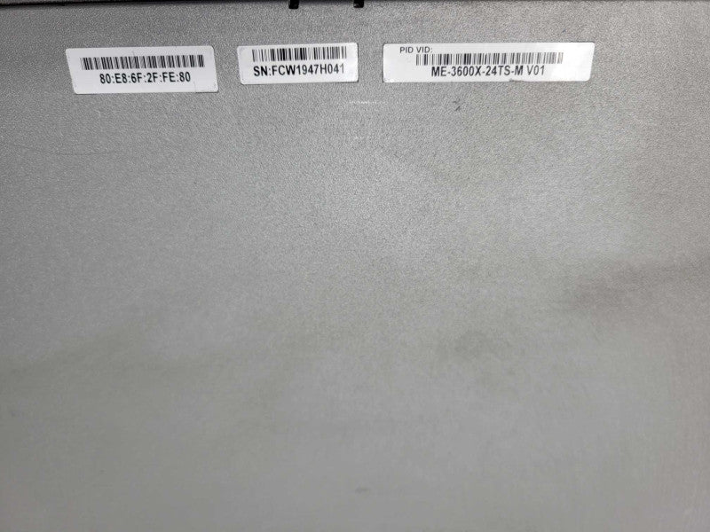 Cisco ME 3600X-24TS-M Ethernet Switch Metro IP Access, 1x PSU _