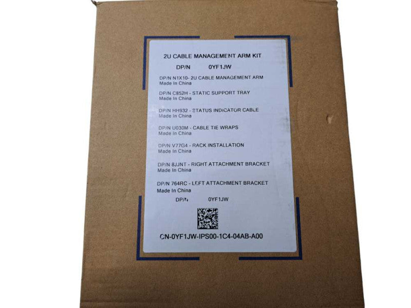 New | Dell YF1JW / 0YF1JW PowerEdge 2U Cable Management Arm Kit )
