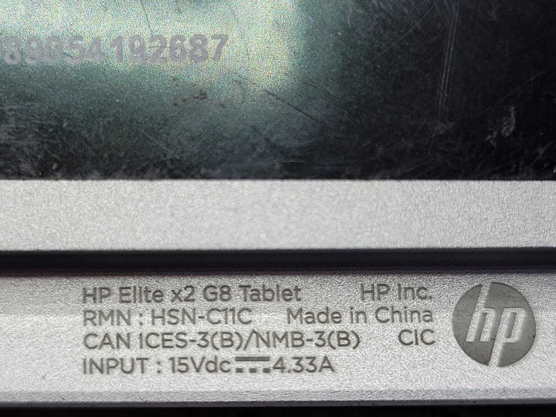 HP Elite x2 G8 Tablet Core I7-1185G7 3.0GHz, 16GB RAM, 512GB SSD with Power _