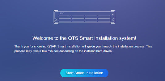 QNAP TVS-871U-RP 8x SATA NAS Rack Mount Network Attached Storage Array 2x 4TB !