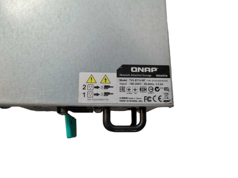 QNAP TVS-871U-RP 8x SATA NAS Rack Mount Network Attached Storage Array 2x 4TB !
