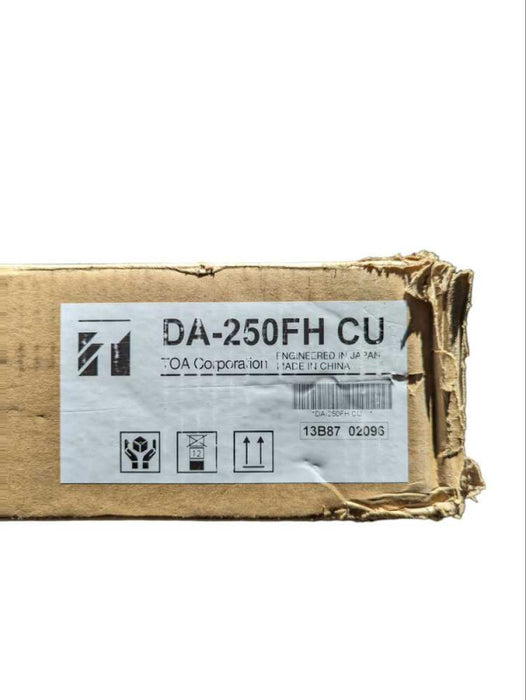 TOA DA-250FH CU Multichannel Power Amplifier -