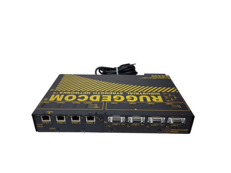 Ruggedcom RS400 Ethernet Converter Rugged Server RS400-48-R-TXTX-3D %