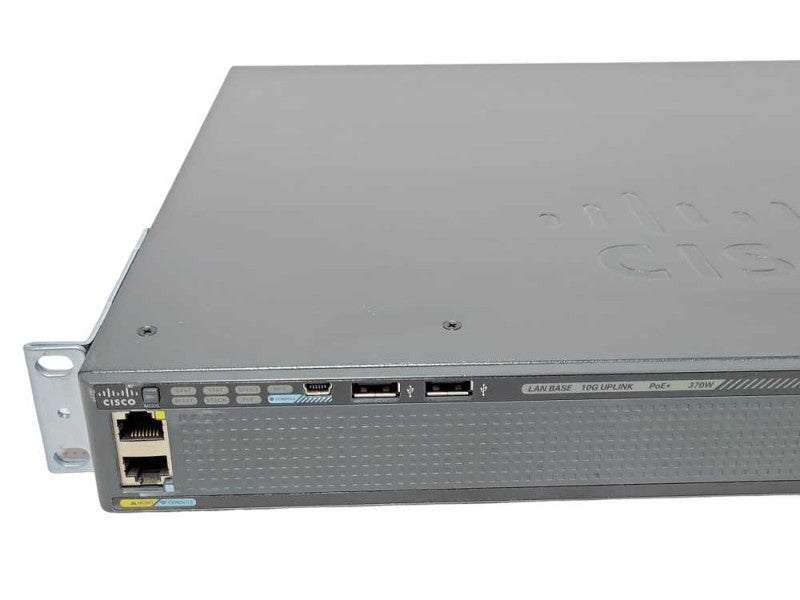 Cisco WS-C2960X-24PD-L 24 Port Gigabit PoE+ 370W Switch 2x 10G uplinks _