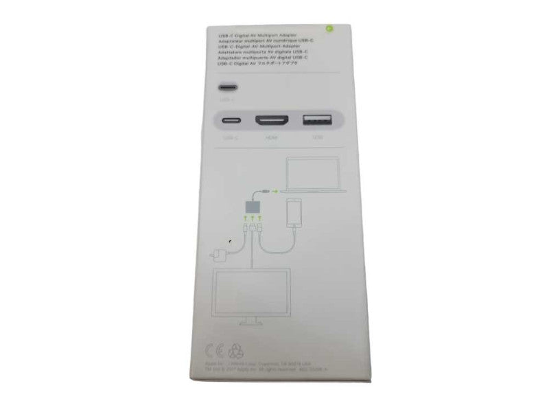 Apple Adapter USB-C to Digital AV [HDMI -  USB - Charger] Q(