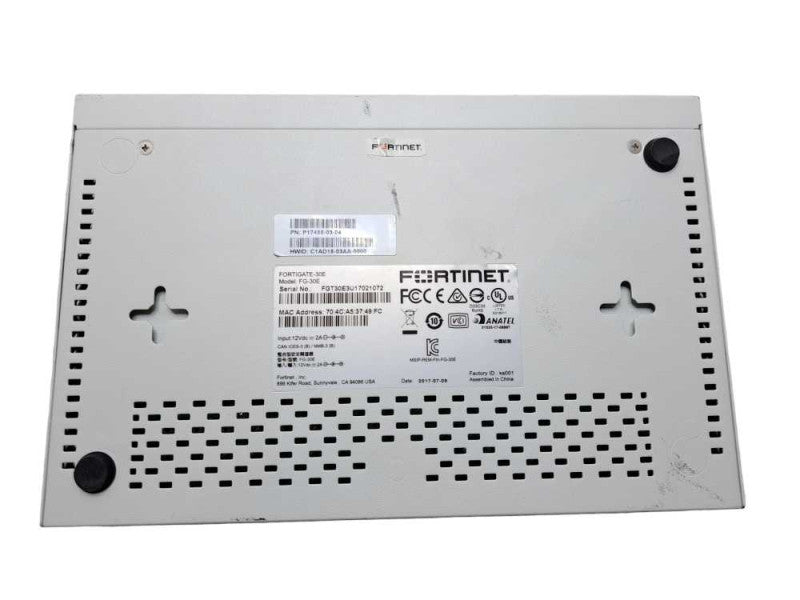 Fortinet FortiGate 30E | Network Security Firewall | Factory Reset | FG-30E  )