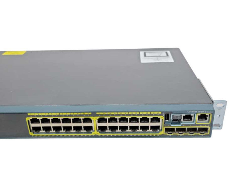 Cisco WS-C2960S-24TS-L 24 Port 10/100/1000 Gigabit Switch  _