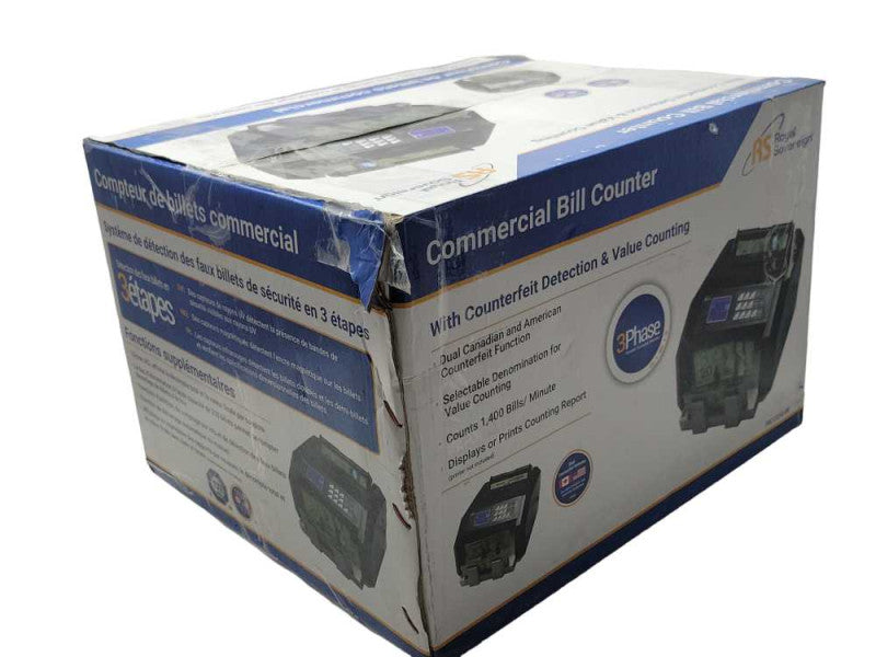 Royal sovereign commercial bill counter RBC-ES240-CA, READ _