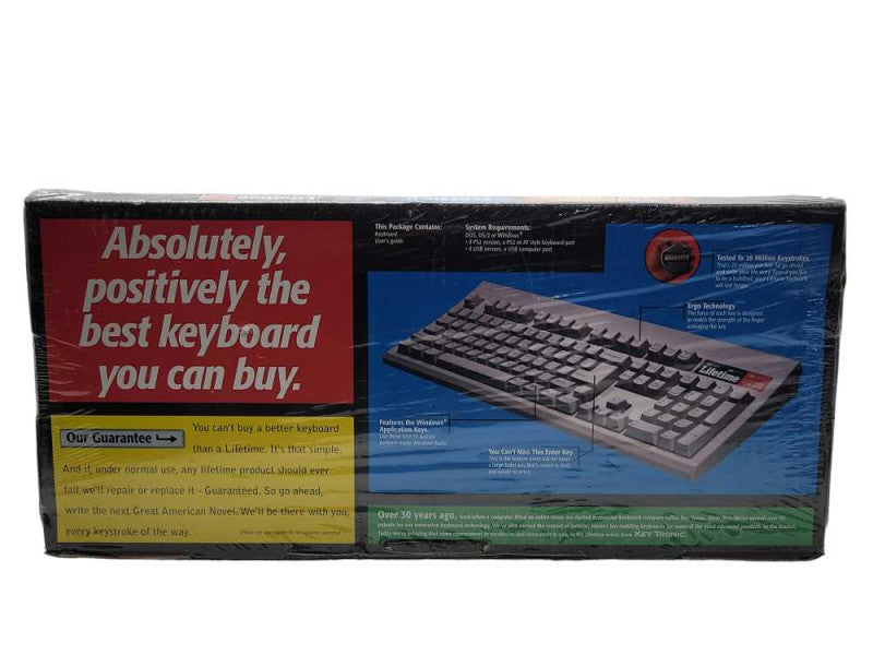 New Vintage KeyTronic Lifetime Series Keyboard Classic II _