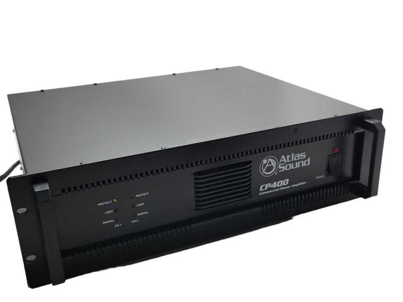 Atlas sound CP400 Commercial Power Amplifier, READ _