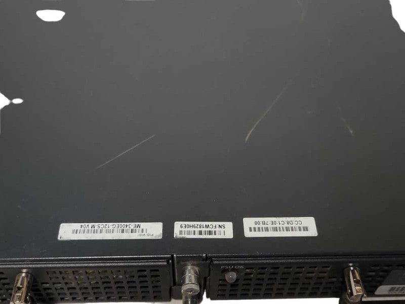 Cisco ME-3400EG-12CS-M 12-Port Gigabit SFP Ethernet Access Switch Q_