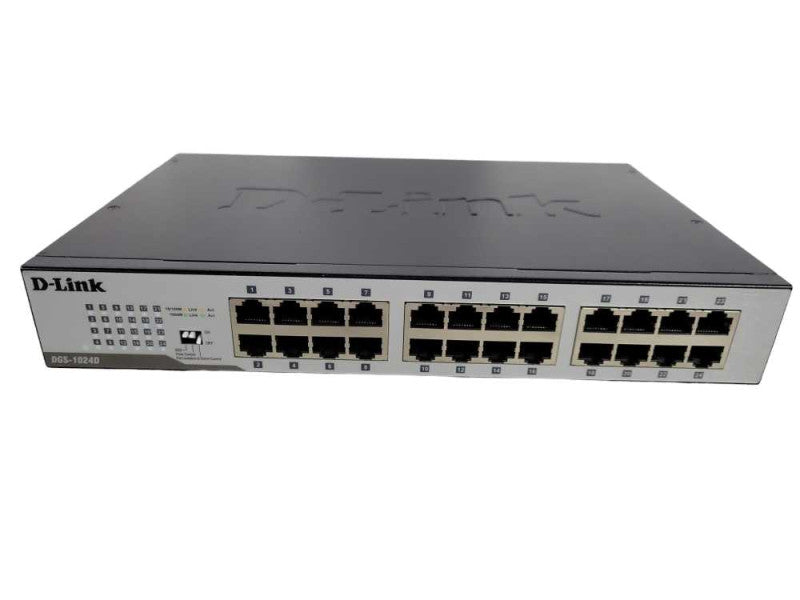 D-Link DGS-1024D 24 Port 10/100/1000 Gigabit Ethernet Switch !