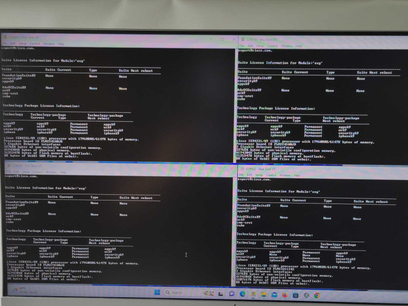 Cisco ISR4331/K9 Integrated Services Router ISR4331 - NO Clock Issue Q_
