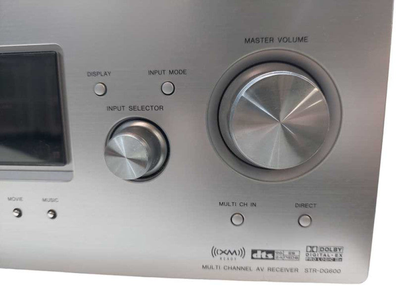 Sony Multi Channel AV Receiver Model: STR-DG600 â