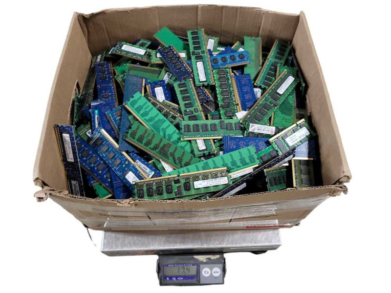 Scrap Non-Heat sink RAM/Memory 38.5lb/17.4KG AS-IS READ $