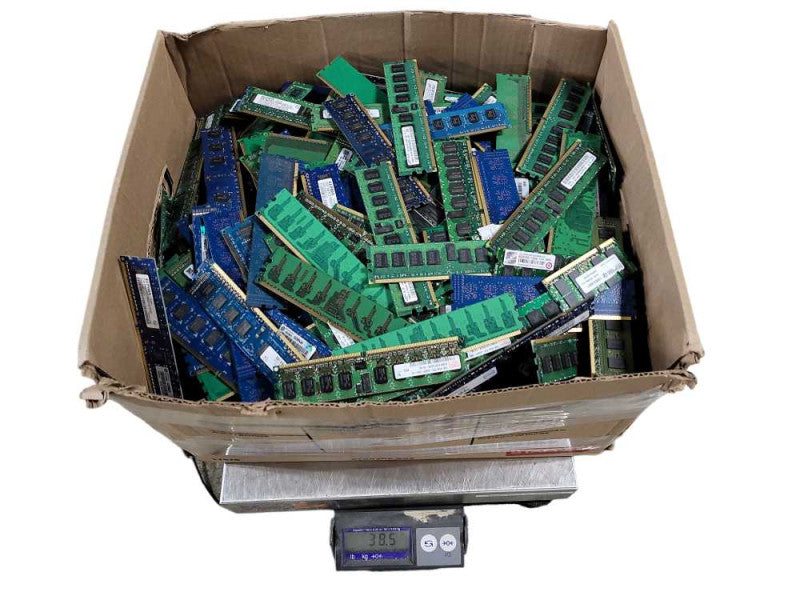 Scrap Non-Heat sink RAM/Memory 38.5lb/17.4KG AS-IS READ $