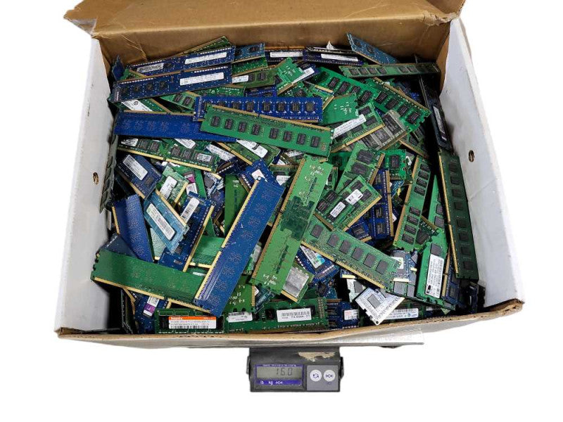 Scrap Non-Heat sink RAM/Memory 35.4lb/16KG AS-IS READ $