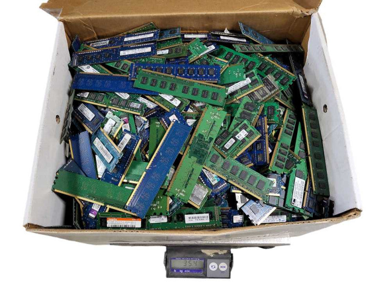 Scrap Non-Heat sink RAM/Memory 35.4lb/16KG AS-IS READ $