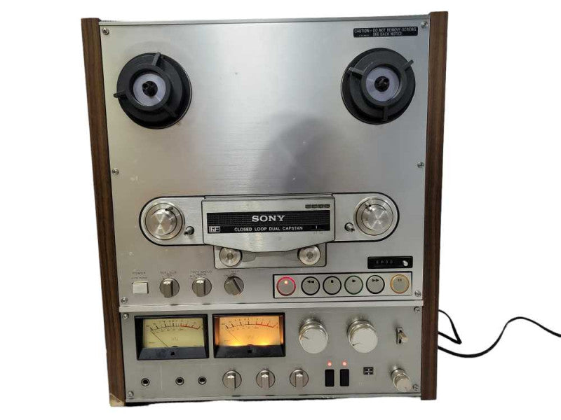 Sony Closed loop dual Capstan tapecorder TC-766-2, READ _