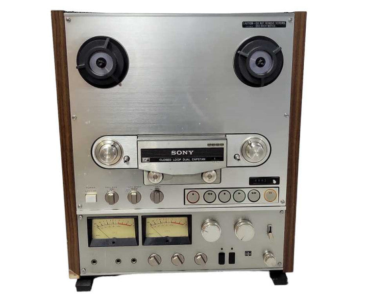 Sony Closed loop dual Capstan tapecorder TC-766-2, READ _
