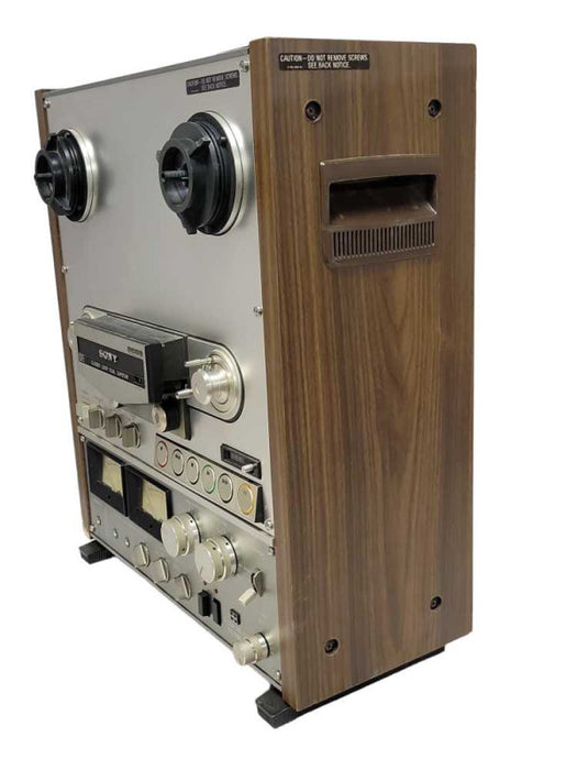 Sony Closed loop dual Capstan tapecorder TC-766-2, READ _