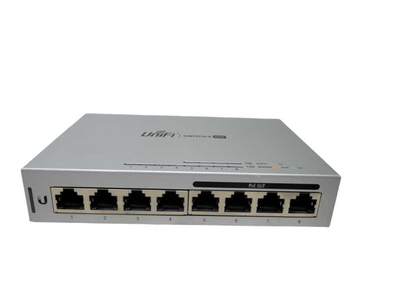 Ubiquity UniFi Switch 8 60W (US-8-60W) 8/4-Port PoE Q%