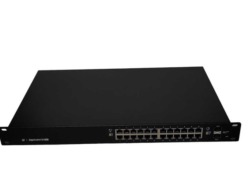 Ubiquiti Networks EdgeSwitch 24 Port Rack POE Switch ES-24-500W, READ _
