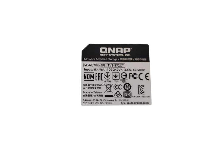QNAP TVS-872XT 8-Bay NAS Network Storage Device - PARTS ONLY - AS-IS !
