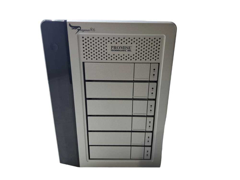 Promise Technology Pegasus R6 6-Bay Thunderbolt Mac Storage Array | No HDD\\'s  )