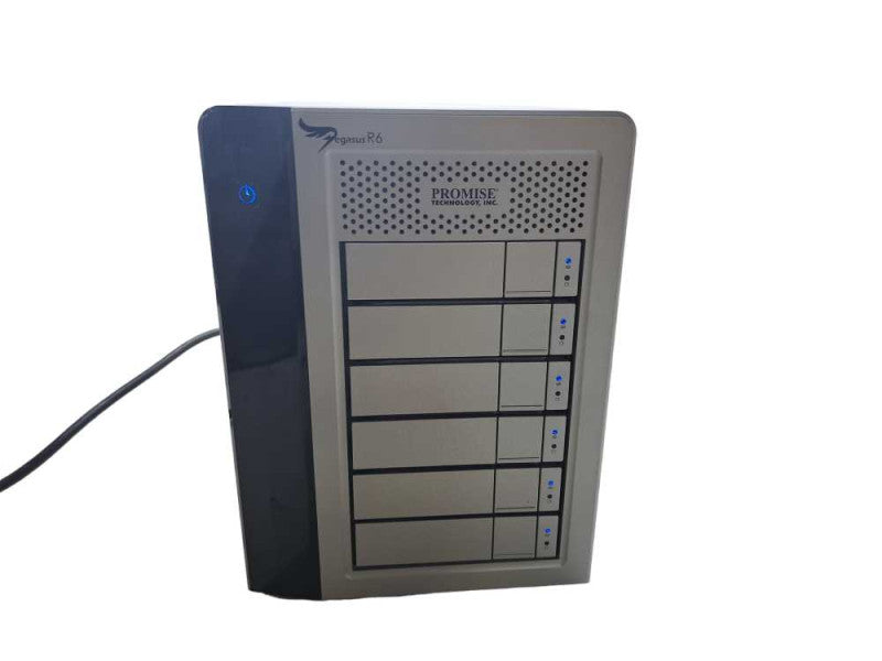 Promise Technology Pegasus R6 6-Bay Thunderbolt Mac Storage Array | No HDD\\'s  )