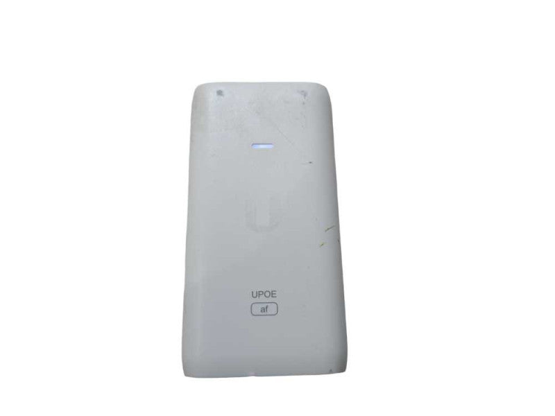 Ubiquiti Networks U-POE-AF 48VDC 15W Gigabit PoE Injector - White )