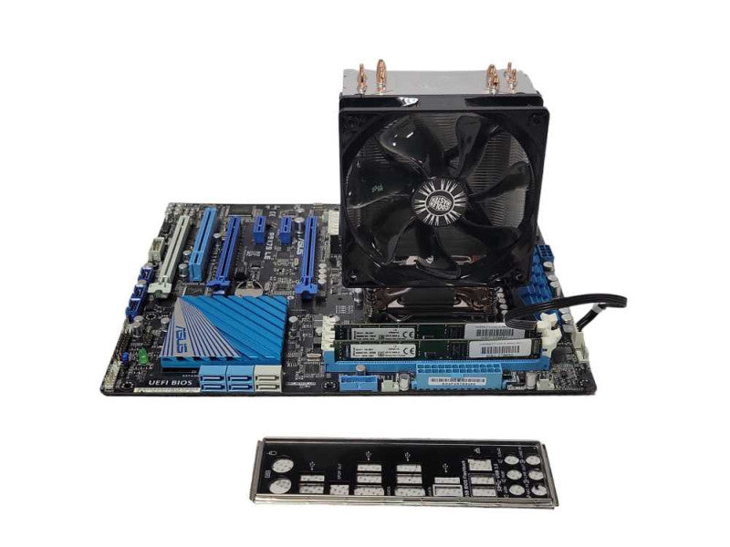 Asus P9X79 LE Board with Core I7-4960X CPU 16GB RAM, I/O Back Cover _