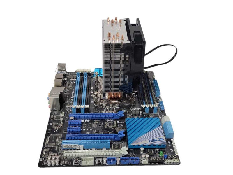 Asus P9X79 LE Board with Core I7-4960X CPU 16GB RAM, I/O Back Cover _