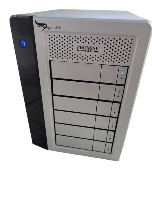 Promise Technology Pegasus R6 6-Bay Thunderbolt Mac Storage Array | No HDD\\'s !