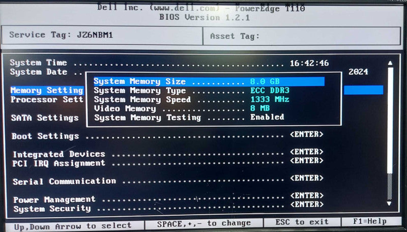 DELL PowerEdge T110 Tower Server, XEON X3430 2.4GHz, 8GB RAM, NO HDD