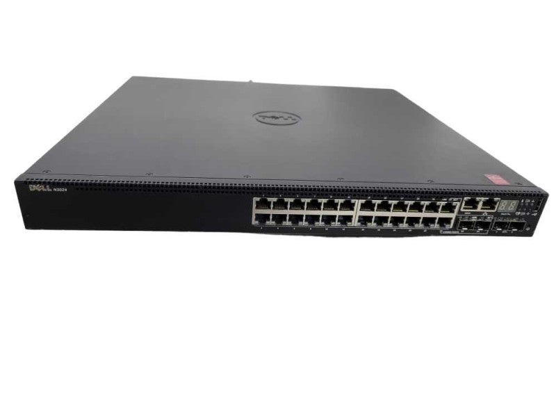 Dell N3024 24-Port Gigabit Managed Network Switch, 1x PSU !