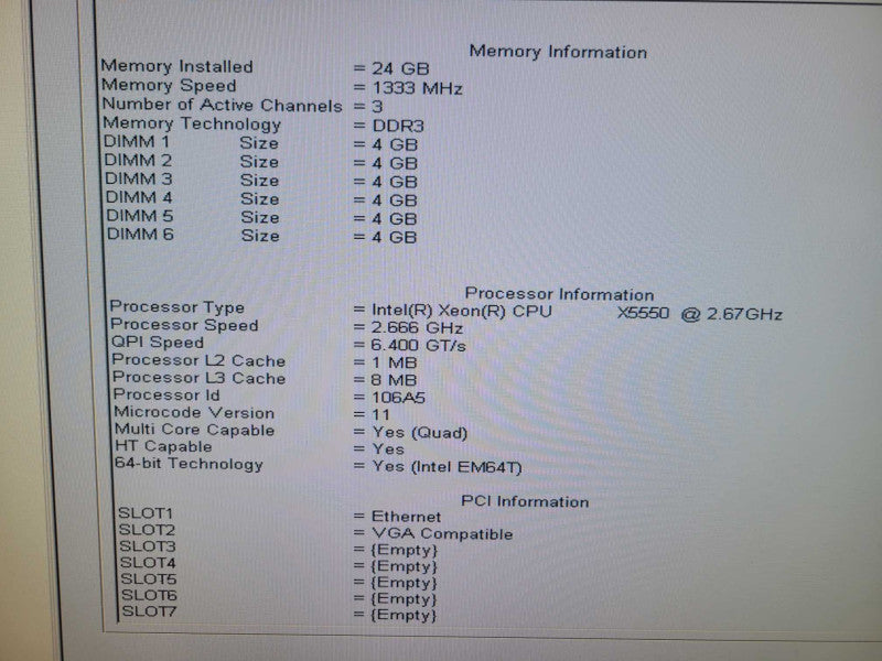 Dell Precision T7500 - Xeon X5550 | 24GB RAM | NO HDD | SAS CONTROLLER %
