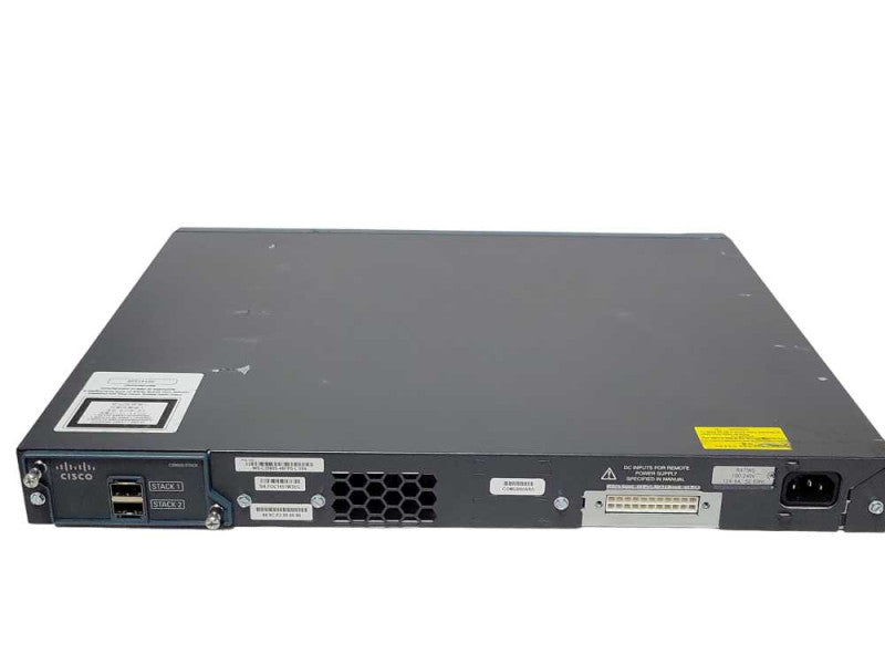 Cisco WS-C2960S-48FPS-L V03 48-Port PoE+ Managed Gig Switch w/ C2960S-Stack Q_