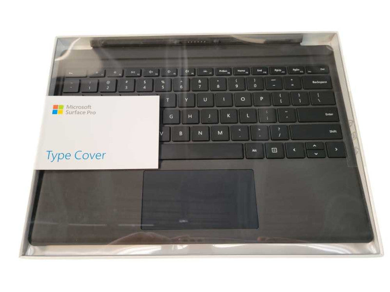 New | Microsoft Surface Pro Type Cover Keyboard - Black | Model 1725 Q!
