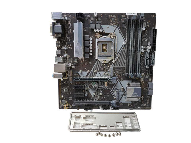 ASUS PRIME H370M-PLUS | Socket LGA1151 MicroATX Motherboard I + I/O Shield )