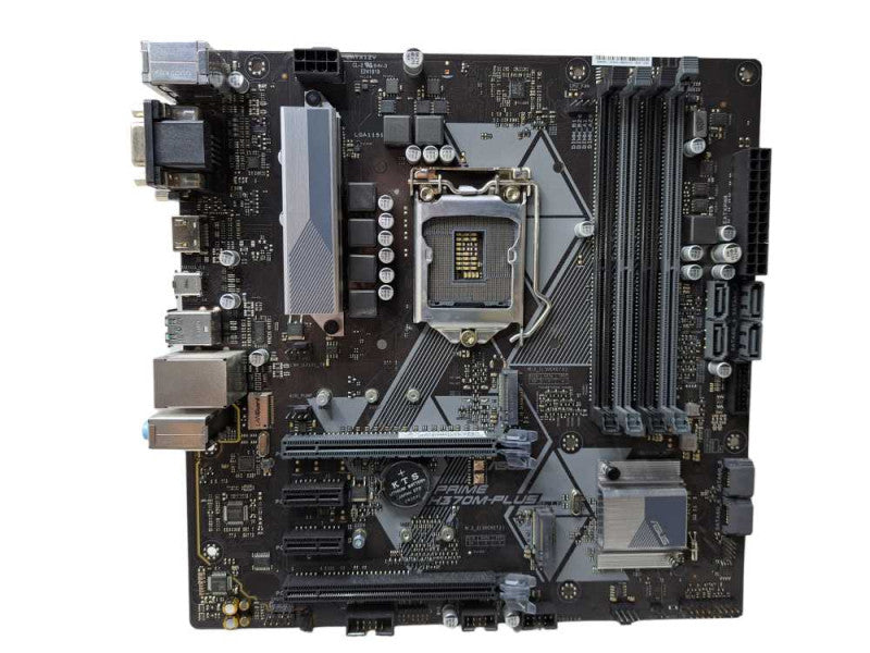 ASUS PRIME H370M-PLUS | Socket LGA1151 MicroATX Motherboard I + I/O Shield )