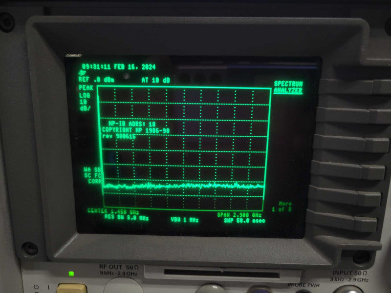 HP, Keysight, Agilent,  8594E Spectrum Analyzer %